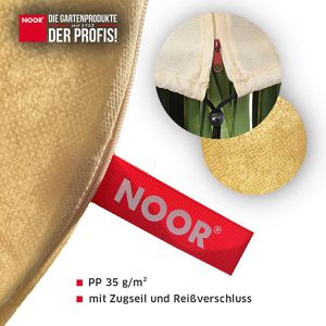 Produktbild für Wintervlies NOOR 011150L, beige, 0,8 x 1 m