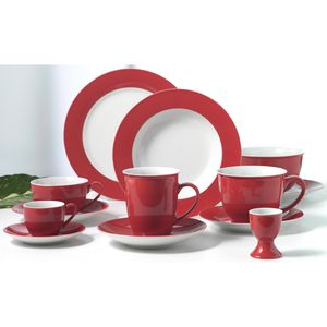 Produktbild für Untertasse Ritzenhoff&amp;Breker Doppio, rot