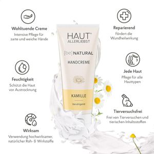 Produktbild für Handcreme HAKA Hautallerbest (be) natural Kamille