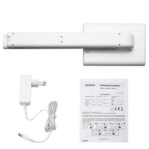 Produktbild für Schreibtischlampe Monzana Cataleya, weiß, LED, dimmbar