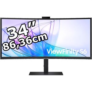 Monitor Samsung ViewFinity S6, S34C652VAU, 34 Zoll