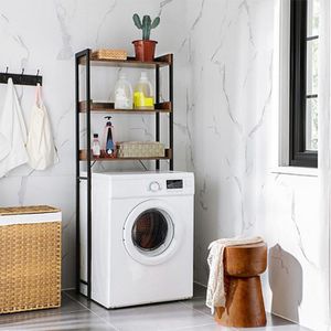 Produktbild für Waschmaschinenschrank Vasagle BTS002B01, vintagebraun