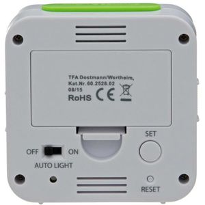 Produktbild für Wecker TFA 60.2528.02 Bingo weiß, digital