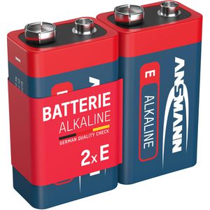 Batterien Ansmann Alkaline Red, 9V Block