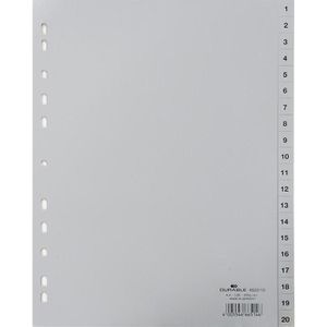 Register Durable 6522-10, A4, 1-20