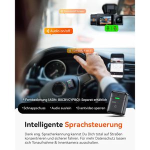 Produktbild für Dashcam Vantrue Nexus 2X, Auto