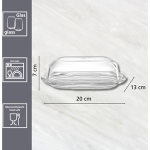 Produktbild für Butterdose Ritzenhoff&amp;Breker Fresh, aus Glas