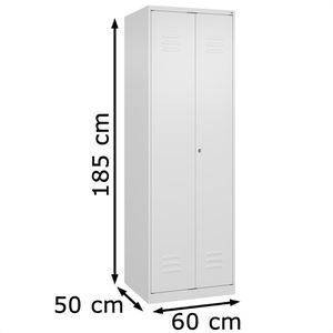 Produktbild für Mehrzweckschrank CP-Möbel Classic Plus, abschließbar, weiß