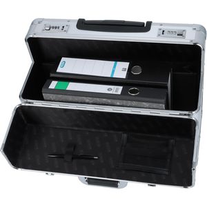 Produktbild für Pilotenkoffer Alumaxx Omega 45122, silber, 30 Liter