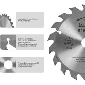 Produktbild für Kreissägeblatt kwb 587859