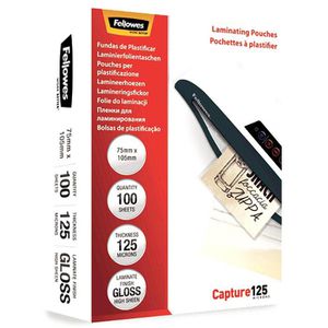 Laminierfolien Fellowes 53069, 75 x 105 mm