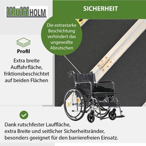 Produktbild für Auffahrrampe Trutzholm 37893, Rollstuhl-Rampe