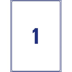 Produktbild für Versandetiketten Zweckform L7167-100, weiß