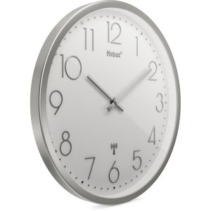 Produktbild für Wanduhr Mebus 19776, Kunststoff, analog, Funkuhr
