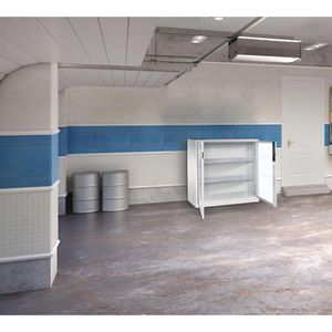 Produktbild für Werkzeugschrank CP-Möbel 8531-055, aus Metall, lichtgrau
