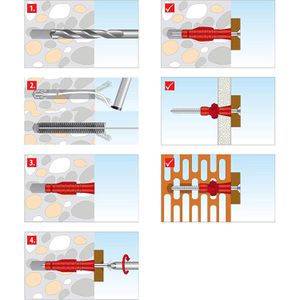 Produktbild für Dübel Tox 010260041, Allzweckdübel Tri 6/51