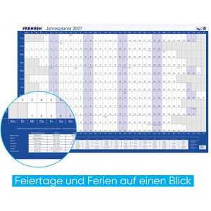 Produktbild für Plakatkalender Franken PKH100227, Jahr 2027
