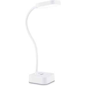 Produktbild für Schreibtischlampe Philips Rock DSK211, weiß, LED, dimmbar