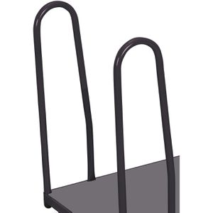 Produktbild für Transportwagen VARIOfit Seitenbügelwagen, sw-500.204/AG