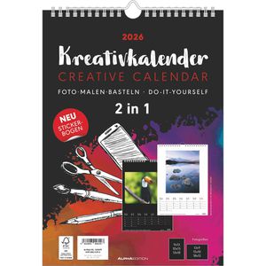 Fotokalender Alpha 160699, Kreativkalender, 2026