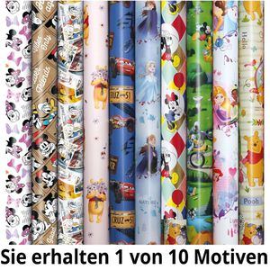 Produktbild für Geschenkpapier Zöwie Disney Everyday, 33003
