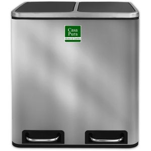 Mülleimer Casa-Pura Felix, silber