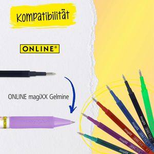 Produktbild für Gelschreiber Online magiXX Fun Ostern, 70191, radierbar