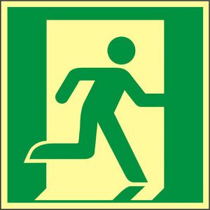 Hinweisschild Abtec ISO 7010 E002, Kunststoff