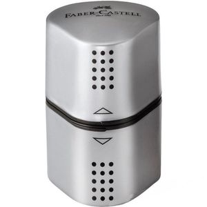Produktbild für Spitzer Faber-Castell 183800 Grip 2001, silber
