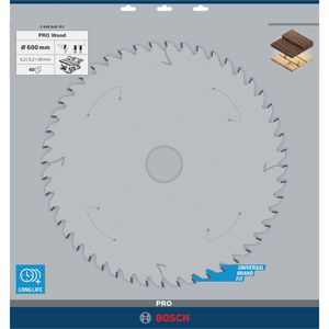 Produktbild für Kreissägeblatt Bosch PRO Wood, 2608640761