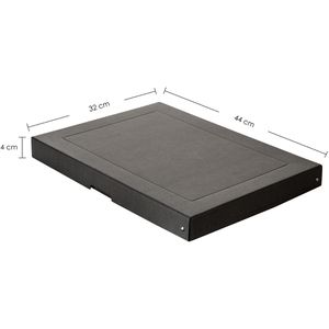 Produktbild für Aufbewahrungsbox Falken Pure Box Black, 5 Liter