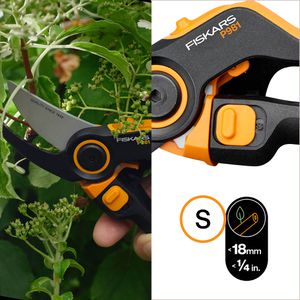 Produktbild für Gartenschere Fiskars X-series DualAction P981, 1080132, Bypass