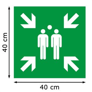 Produktbild für Hinweisschild Abtec ISO 7010 E007, Aluminium