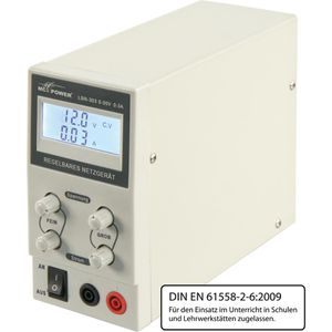 Produktbild für Labornetzteil McPower 1800002 LBN 303, mit LC-Display