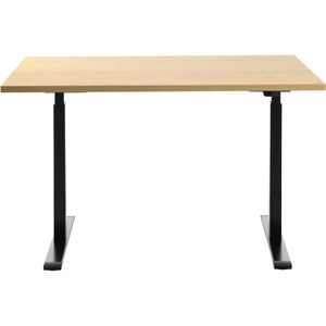 Produktbild für Schreibtisch Topstar E-Table, ahorn / schwarz