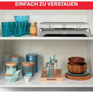 Produktbild für Raclette-Grill Tefal Pierrade PR457B12, für 10 Personen