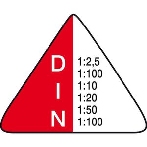 Produktbild für Dreikantmaßstab Rumold 160/DIN/30 Kunststoff, 30cm