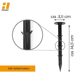 Produktbild für Bodenanker Hinrichs für Bodenvlies, 14,5 cm
