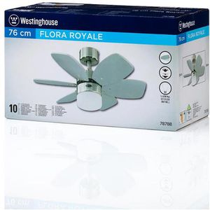 Produktbild für Deckenventilator Westinghouse Flora Royal, Ø 76cm