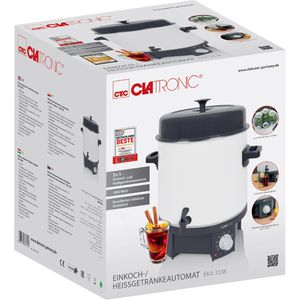 Produktbild für Einkochautomat Clatronic EKA 3338, weiß, aus Metall