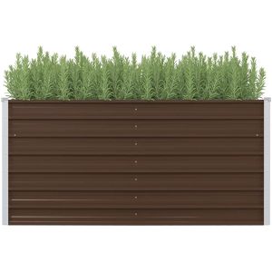 Produktbild für Hochbeet vidaXL 45709, aus verzinktem Stahl