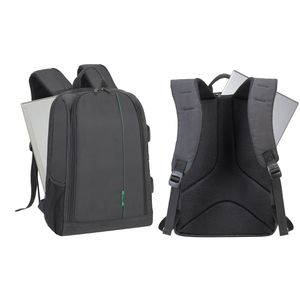 Produktbild für Kameratasche Rivacase Green Mantis 7490, aus Polyester,schwarz