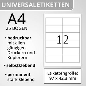 Produktbild für Universaletiketten Herma 10907 Special, weiß