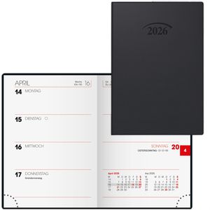 Produktbild für Taschenkalender Brunnen Modell 712, Jahr 2026