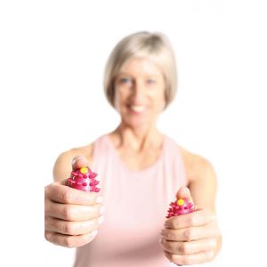 Produktbild für Igelball Togu Tiefenmuskeltrainer Brasil Berry, 2-teiliges Set