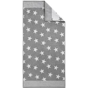 Produktbild für Handtuch Dyckhoff Stars, grau, 70 x 140 cm