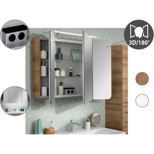 Produktbild für Spiegelschrank Fackelmann Milano 84282, asteiche