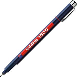 Fineliner Edding 1800 profipen 0.7, rot