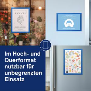 Produktbild für Inforahmen Magnetoplan 1131903 magnetofix, A4