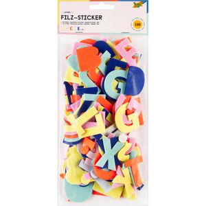 Bastelfilz Folia 5269 Buchstaben, 4.5 cm
